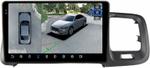 Магнитола для Volvo S60 2 Y20 2010-2018 - FarCar BX9-360-9682 монитор 9.5" 2K QLED на Android 13, Быстрая, CarPlay, 4G SIM-слот, 4 камеры в комплекте