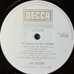 Cat Stevens ‎– The World Of Cat Stevens (Англия 1970г.)