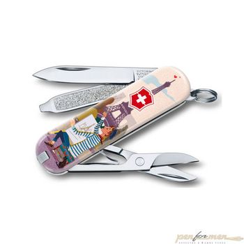 Нож перочинный Victorinox Classic The City of Love 58 мм 7 функций (0.6223.L1810)