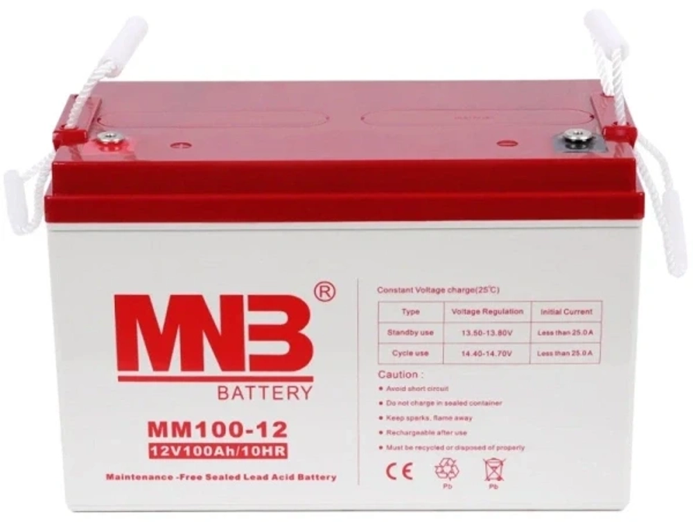 Аккумуляторная батарея MNB Battery MM100-12