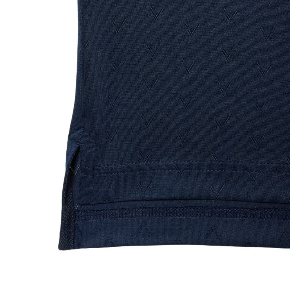 Мужское теннисное поло Lacoste Ultra Dry Heritage Tennis - navy blue