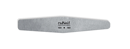 Профессиональная пилка для искусственных ногтей ( ромб, 100/180) Ru Nail