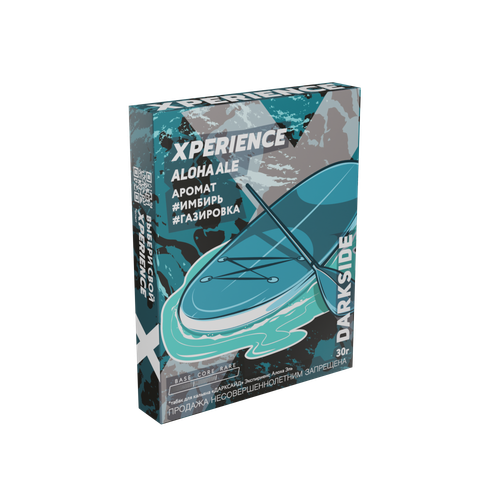 М. Табак для кальяна Dark Side Xperience "Алоха Але" (Имбирь, газировка) 25/30гр