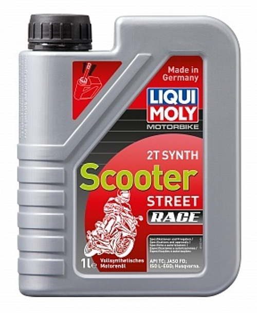 Масло для скутеров 2T Liqui Moly Scooter (1л) синтетика