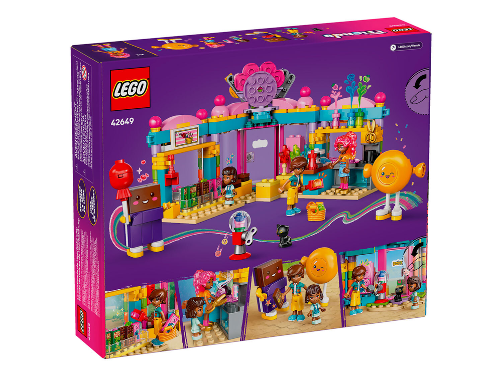 Конструктор Лего Френдс Кондитерская Хартлейк-Сити | LEGO Friends Heartlake City Candy Store 42649 - 376 деталей (6+)