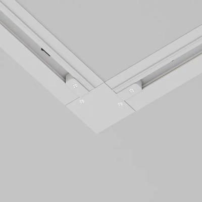 Коннектор L-образный Unity встраиваемый белый, TRA002CL-11W. TM Maytoni