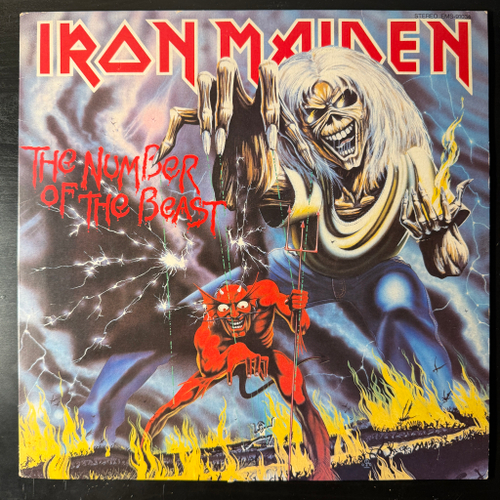 Iron Maiden ‎– The Number Of The Beast (Япония 1982г.)