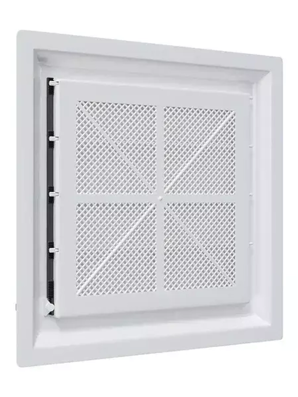 Решетка вентиляционная AIRVENT регулируемая жалюзи 349х399 пластик 3540AVp