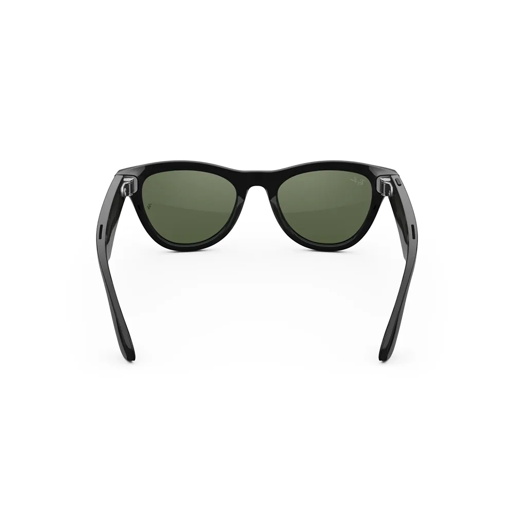 Умные очки Ray-Ban Skyler Shiny Black / G-15 Green, 150 - 52 (RW4010)