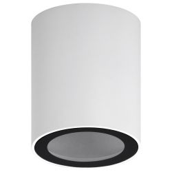 Светильник накладной ЭРА OL48 WH/BK под лампу MR16 GU10 IP44 черный/белый | Накладные светильники