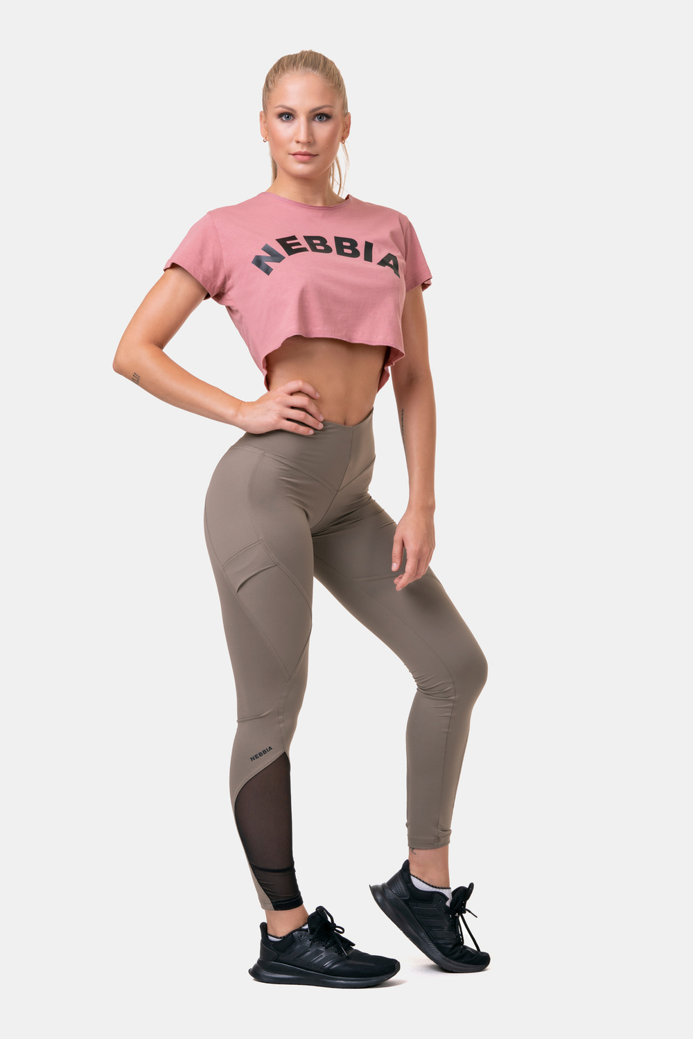 Топ женский Loose Fit & Sporty Crop Top 583 Розовый