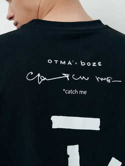 Футболка оверсайз "OTMA x BOZE"