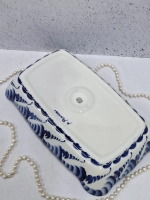 Блюдо для заливного Гжель салатник