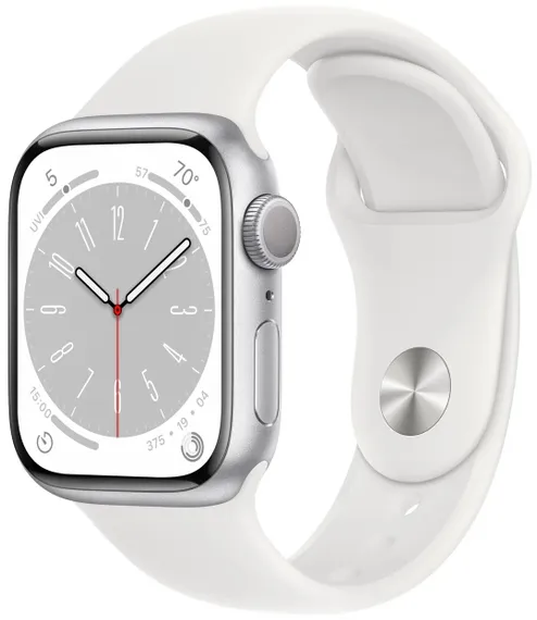 Умные часы Apple Watch Series 8 41mm Aluminum Sport Серебристый Silver