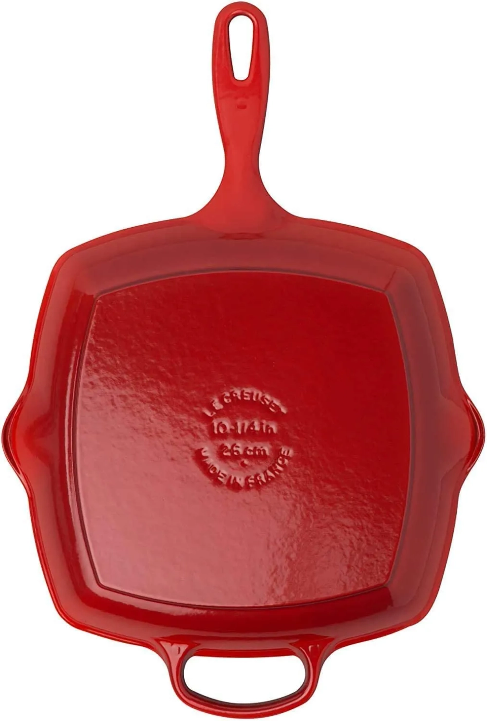 Le Creuset Чугунная сковорода-гриль диаметром 26 см вишневого цвета. 20183260600422