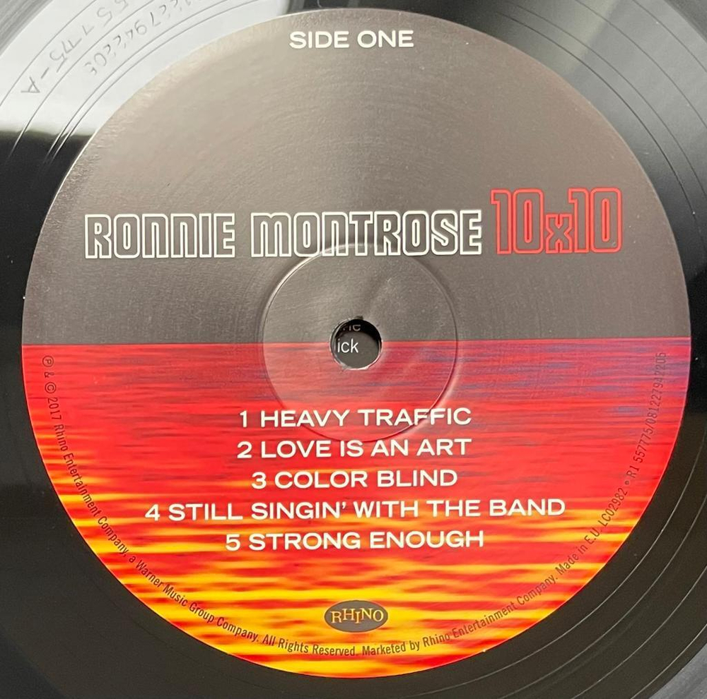 Ronnie Montrose - 10X10 (Европа 2017г.)