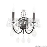 Бра Crystal Lux ODELIS AP2 BROWN 2570/402