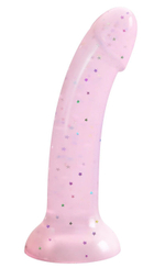 Фаллоимитатор из жидкого силикона Dildolls Starlight - 17,6 см. (Цвет: нежно-розовый)