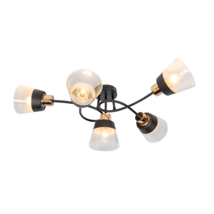 Люстра Rivoli Dilara 9196-305 5хЕ27 40Вт модерн