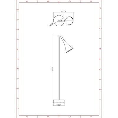 Ландшафтный светильник Arte Lamp BRONN A2367PA-1BK, 1хGU10