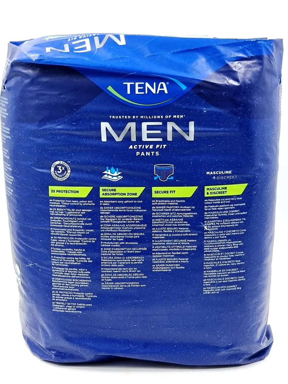 Подгузники-трусы мужские Tena MEN Active Fit Pants Plus L/XL, 8 шт.