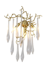 Настенный светильник Crystal Lux REINA AP3 GOLD PEARL