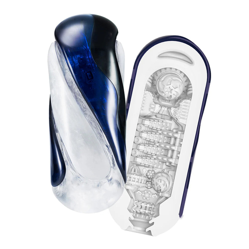 Дизайнерский мужской мастурбатор 20,3см Tenga Flip 360 Midnight Purple TFT-001