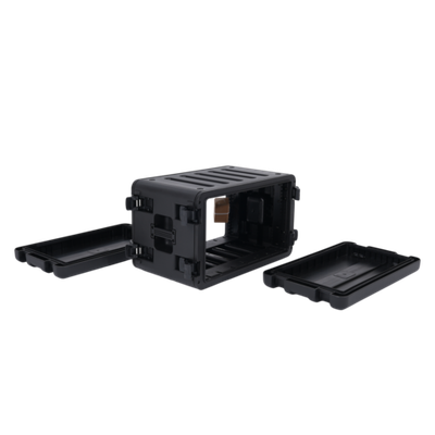 Ударопрочный пластиковый Рэковый кейс 6 юнитов KZCASE@RACK6U30