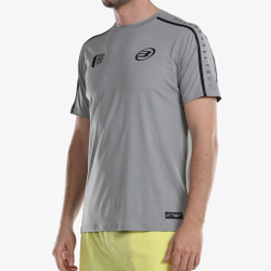 Мужское теннисное поло Bullpadel Liron T-Shirt Men - Grey, Yellow