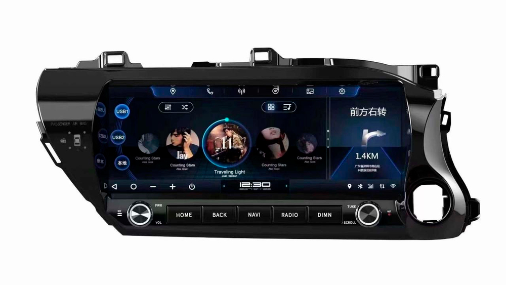 Автомагнитола LX Mode для Toyota Hilux 2015-2023