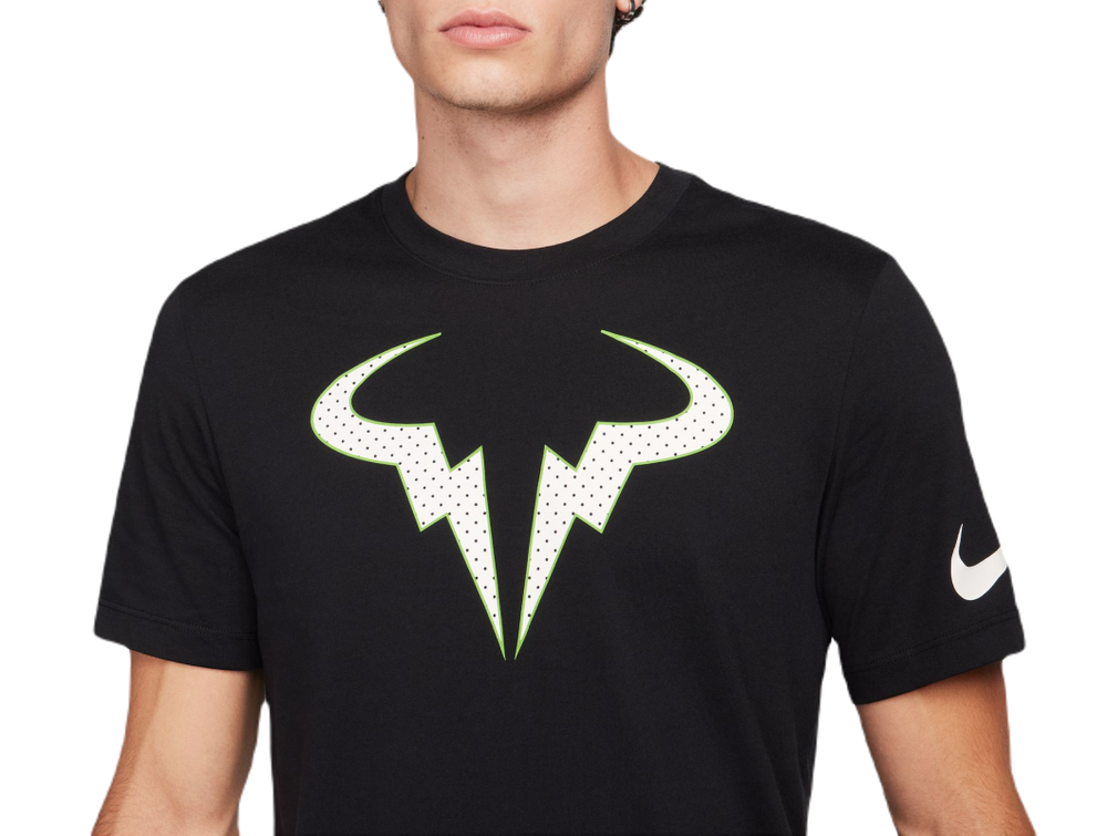 Мужская теннисная футболка Nike Court Dri-Fit Rafa Tennis T-Shirt - black