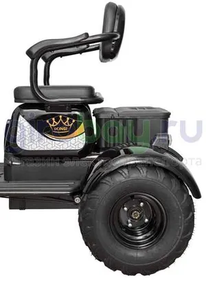 Электротрицикл IKINGI SIBTRIKE T3 Pro MAX 1000W (60V/30Ah) - Чёрный фото №21