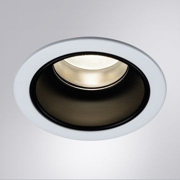 Встраиваемый точечный светодиодный светильник 7W 4000К A3311PL-1WH белый Scroll Arte Lamp