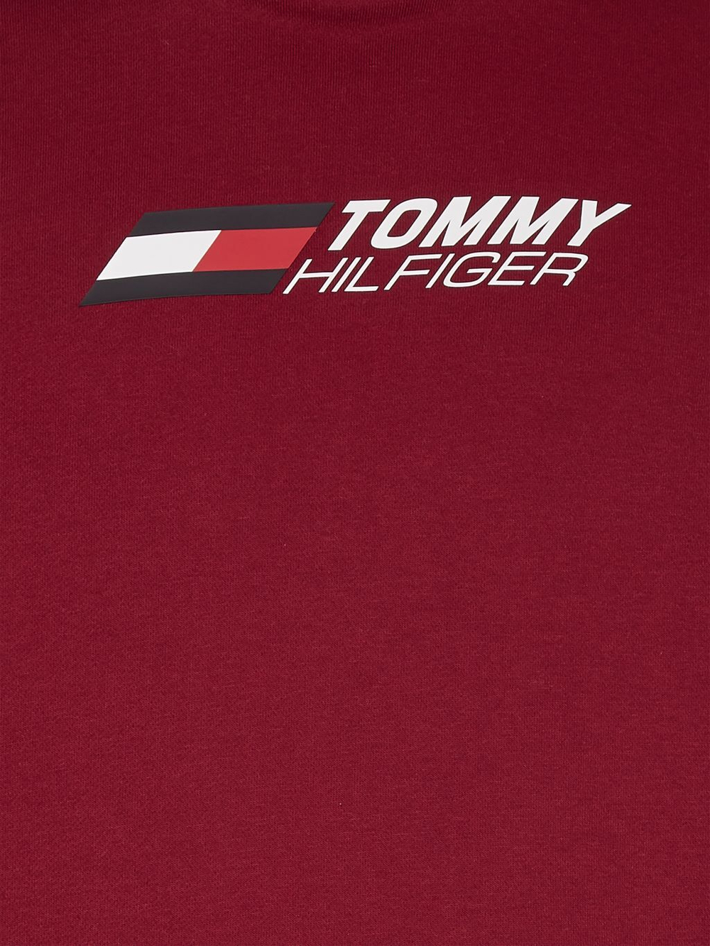 Мужская теннисная кофта Tommy Hilfiger Essentials Hoody - rouge
