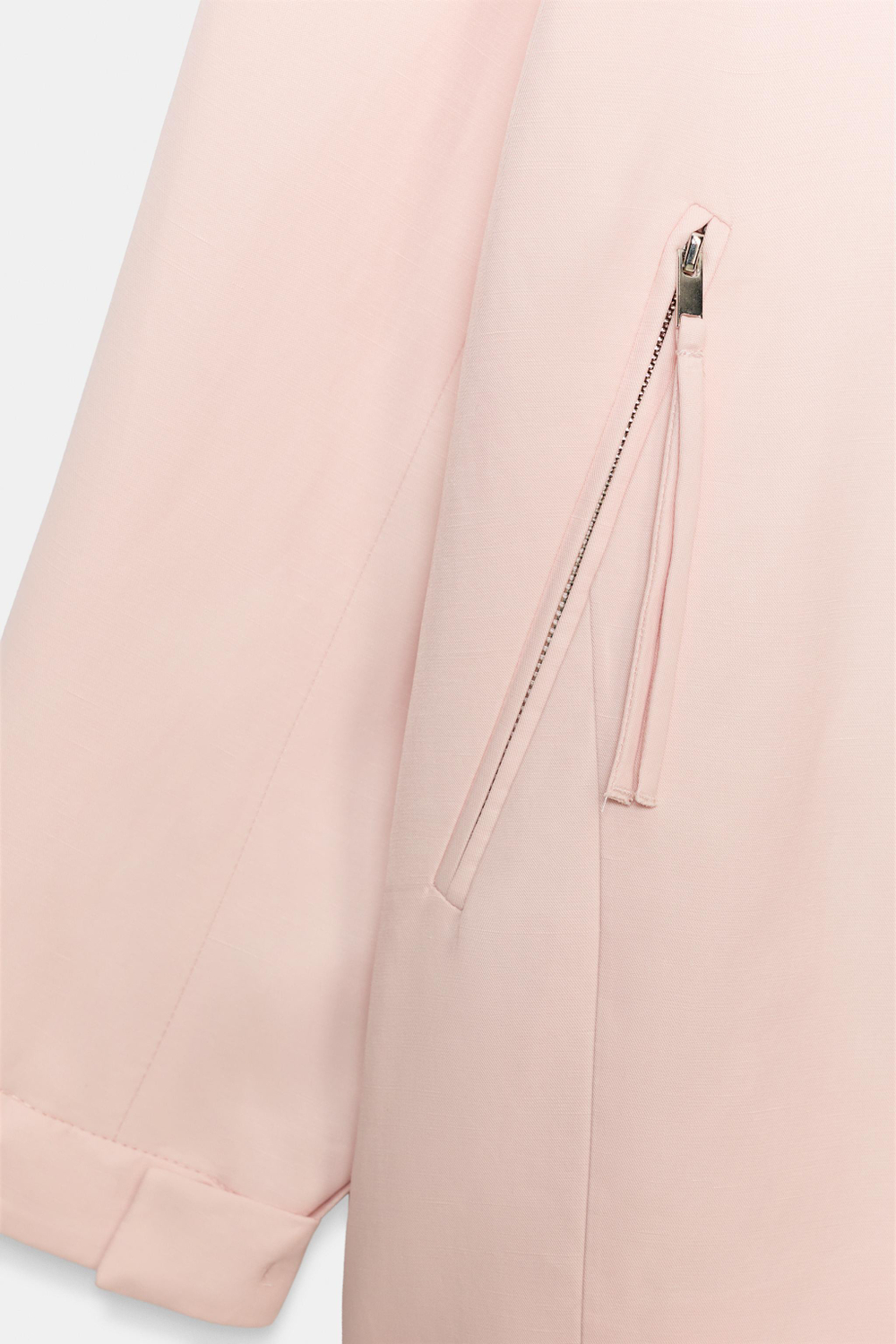 ZARA БОМБЕР, ПАСТЕЛЬНО-РОЗОВЫЙ