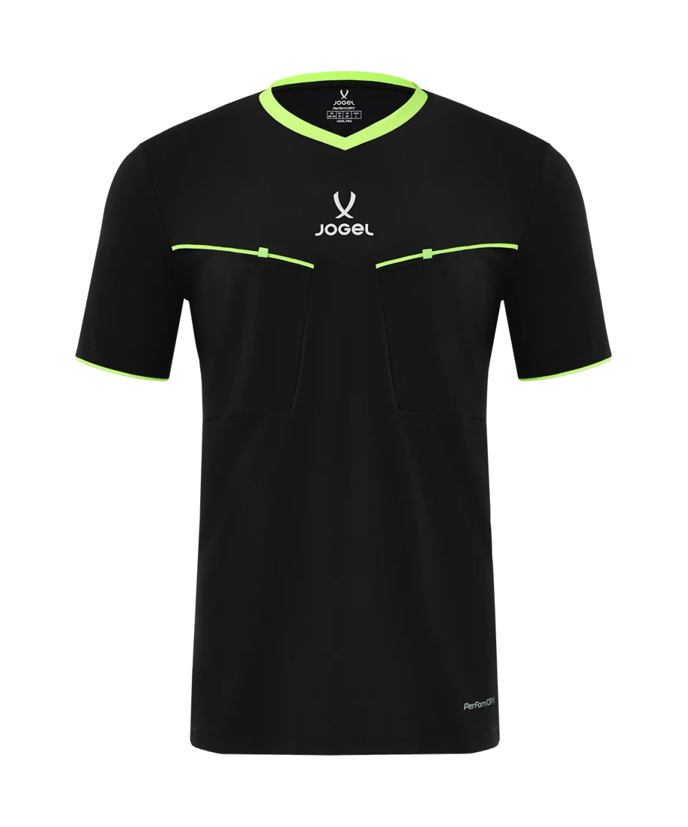 Футболка судейская JOGEL DIVISION PerFormDRY Referee SS Tee 2.0, черный