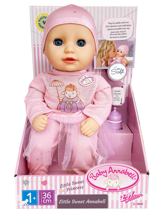 Интерактивная кукла Маленькая девочка BABY Annabell 41996