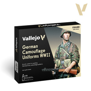 Model Color Set – German Camouflage Uniforms WWII (16)