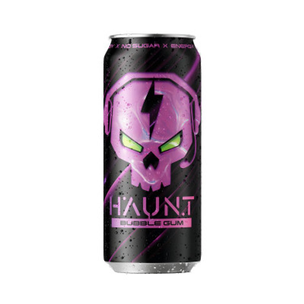Напиток энергетический HAUNT Бабл-гам 450мл