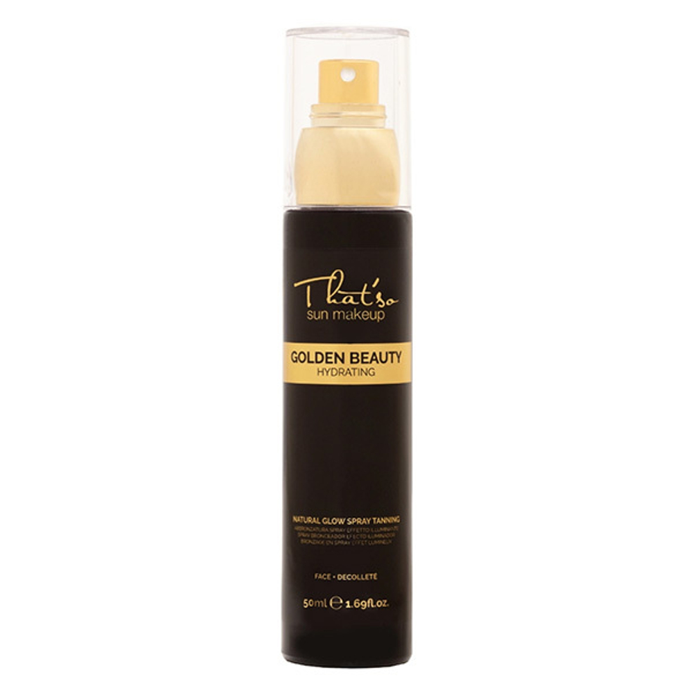 Омолаживающий полупрозрачный спрей с эффектом легкого загара That'So Golden Beauty Tanning Spray 75мл