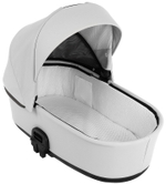 Детская коляска Roan Esso Кожа 2 в 1 ESSK/215/1 White/Black/руч.Тем.коричневый