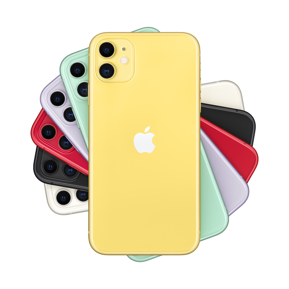 Смартфон Apple iPhone 11 64GB, Yellow (Желтый)