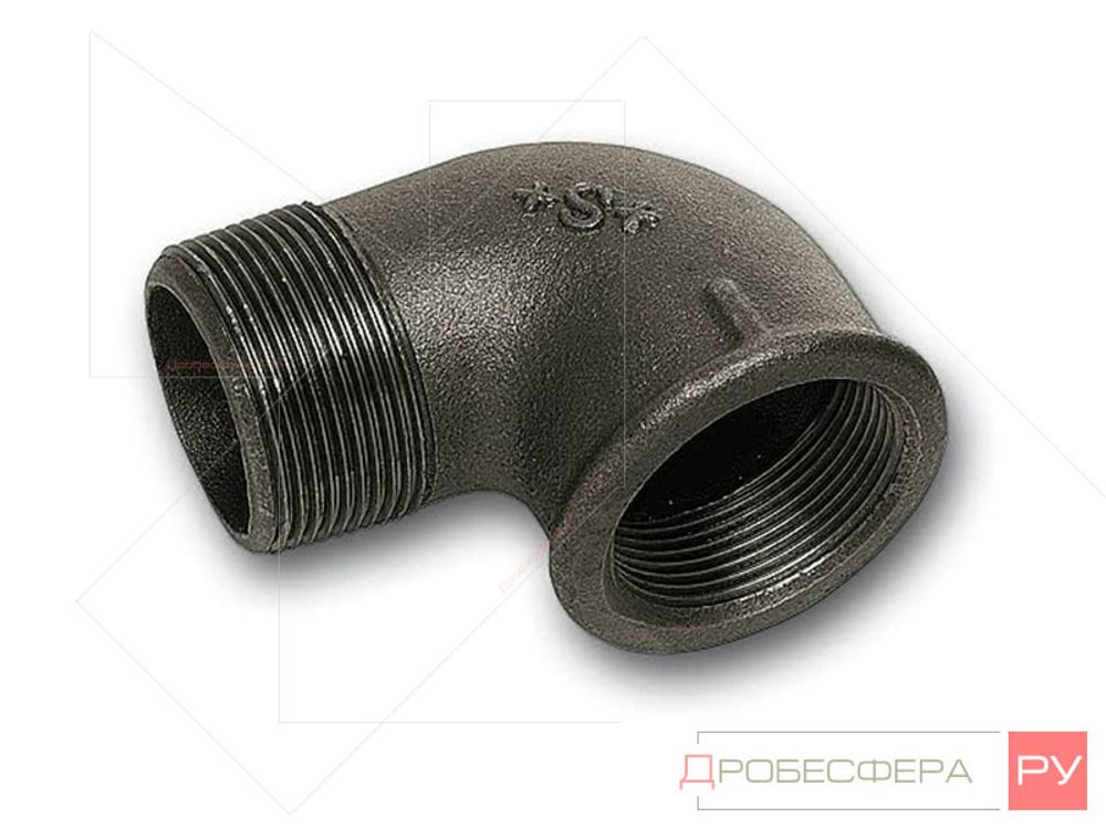 Угольник 90° металл 1-1/4" МП