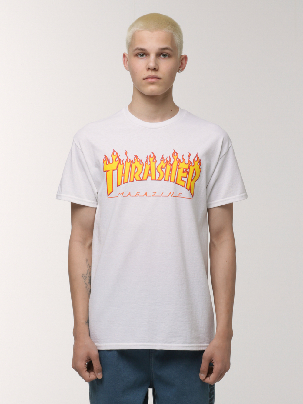Мужская Футболка Flame Logo