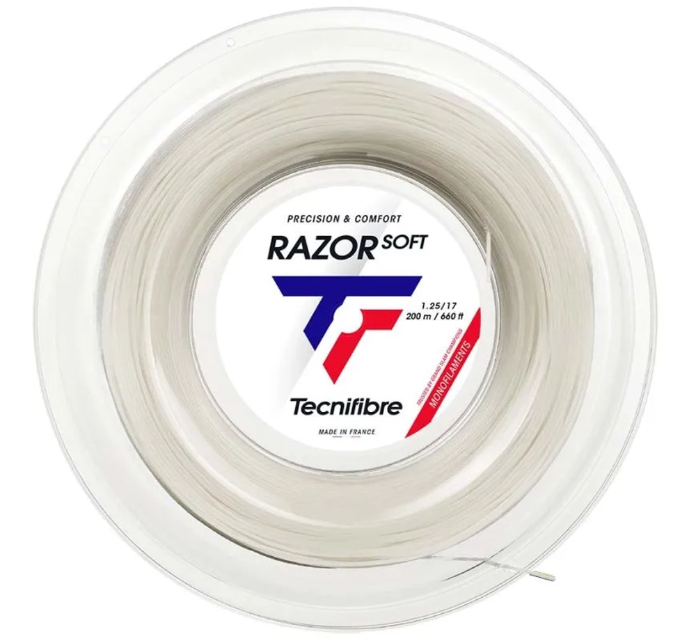 Струны теннисные Tecnifibre Razor Soft (200 m)