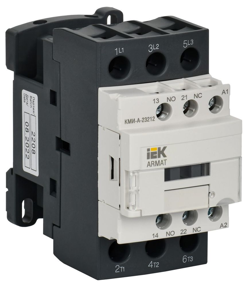 Контактор КМИ-А-23212 LC1D 32А 400В/АС3 1НО/1НЗ IEK ARMAT