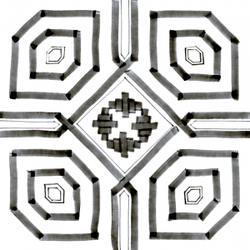 Декор VIVES Octogono Variette Sombra Mix g.156 20x20