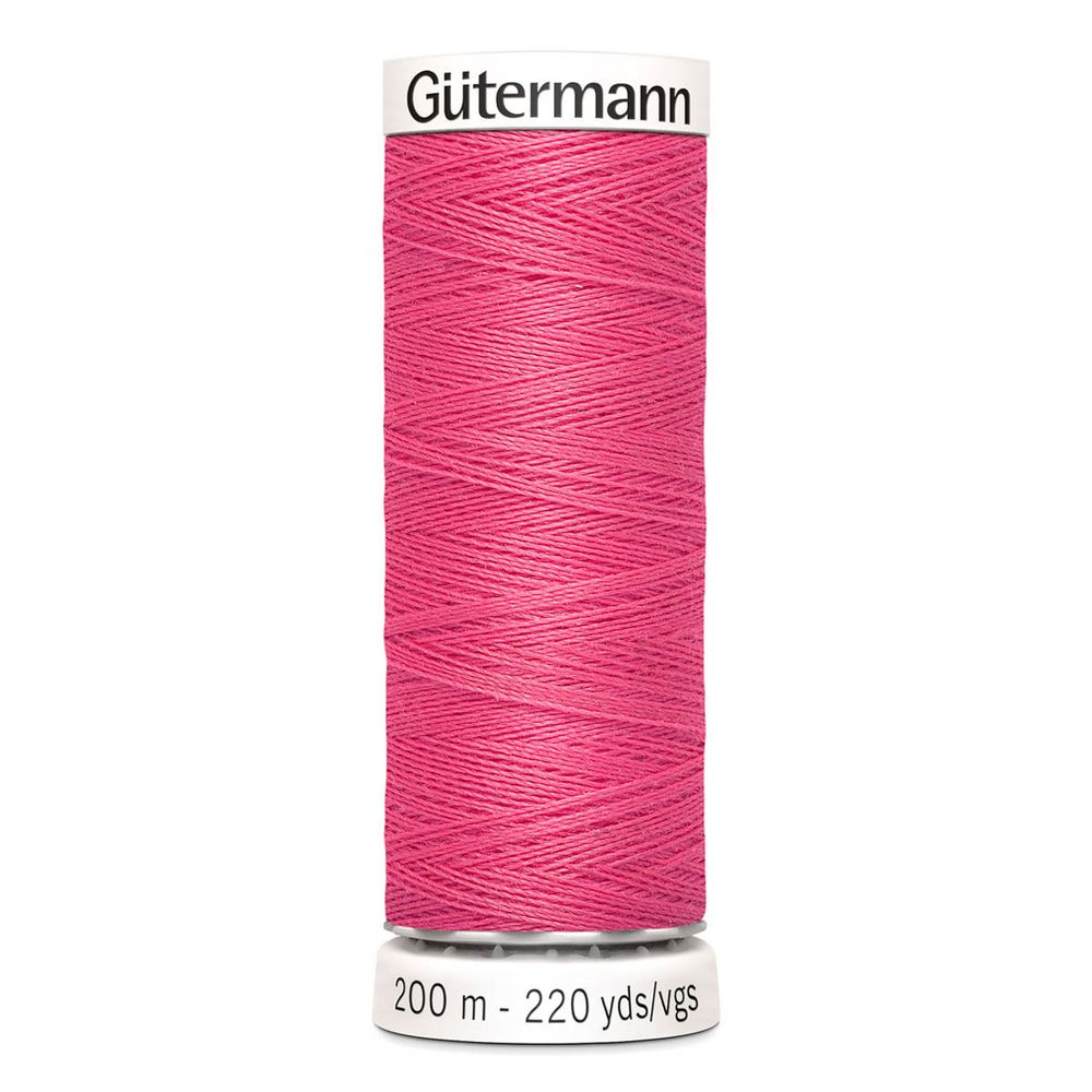 Нитки универсальные Gutermann Sew-all 100 (200 метров), 5 кат. | 986 неоново-розовый