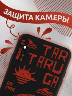 Чехол на iPhone X с 3D принтом