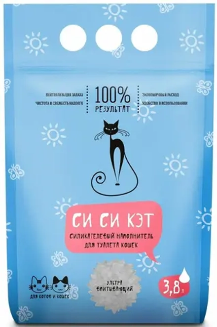 CC-CAT Наполнитель cиликагелевый 3,8 л